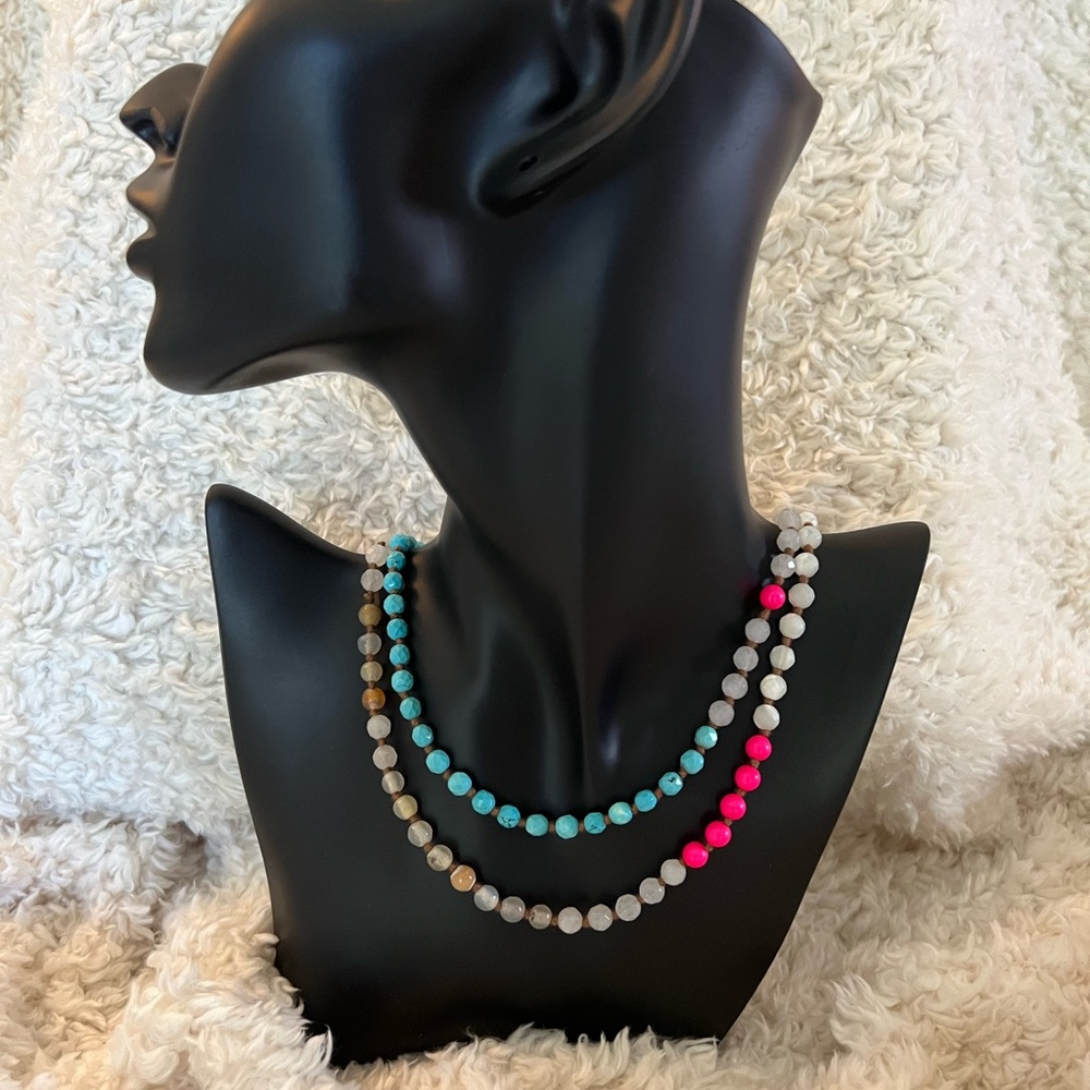 Chan Luu Beaded Wrap Necklace/Bracelet